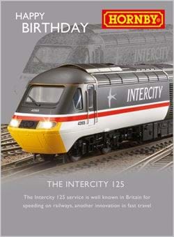 The Intercity 125 Birthday Card